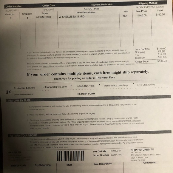 North face snow boots like new - Picture 3 of 3